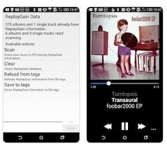 interface foobar2000 Mobile (Source : Google Play)