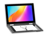 L'OkPad combine un écran E Ink avec un écran LCD. (Source de l'image : Bluegen)
