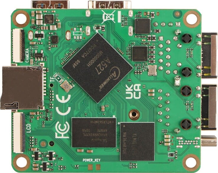 Pour les caméras et les écrans, l'ordinateur offre des interfaces supplémentaires que l'on trouve rarement dans le segment grand public (source d'image : Radxa)