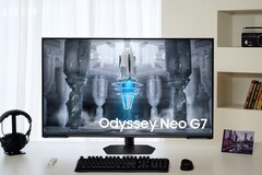 L&#039;Odyssey Neo G7 G70NC peut déjà être commandé dans la zone euro. (Image source : Samsung)