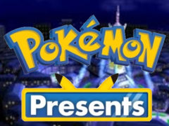 Photo : Logo de Pokemon Presents avec Lumiose City en arrière-plan : (Image Source : Game Freak w/edits)