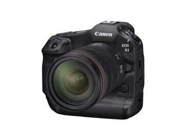 Canon EOS R1 avec l'objectif RF 24-70mm F2.8 L IS USM (Source : Canon)