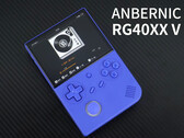 Le RG40XX V sera disponible en plusieurs couleurs, dont cette superbe option bleue. (Source de l'image : Anbernic)