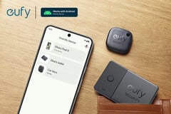 Eufy a annoncé deux traceurs pour le service &quot;Find My Device&quot; de Google. (Image : Eufy)