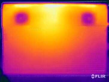 Test de résistance aux températures de surface (en bas)