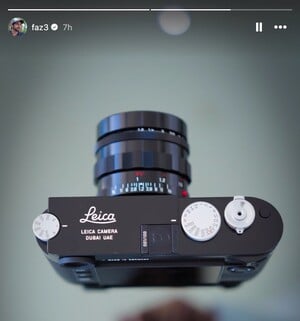 Voici à quoi est censé ressembler le nouveau Leica M11 Dubai Limited Edition (Image source : faz3)