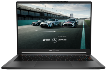 Écran MSI Stealth 16 Mercedes-AMG Motorsport (image via MSI)