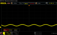 Scintillement PWM (20 % de luminosité)