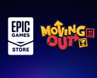 Moving Out se vend généralement 24,99 $ sur la boutique Epic Games. (Source de l'image : Epic Games)