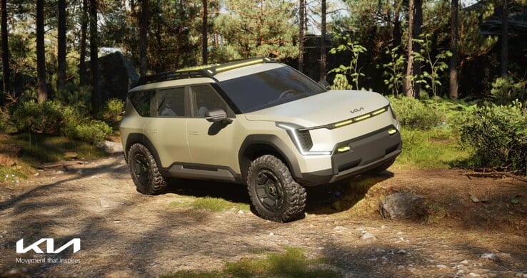 Le concept EV ADVNTR de Kia. (Source de l'image : Kia)