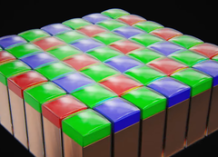 ISOCELL 2.0 introduit des matériaux plus réfléchissants pour la partie inférieure des barrières physiques entre les pixels. (Source de l'image : Samsung)