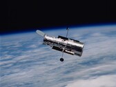 Une image de Hubble en orbite terrestre (Source de l'image : NASA ; recadrée)