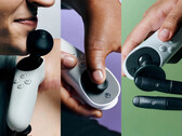 Le Xbox Adaptive Joystick prend en charge les capuchons de joystick alternatifs créés par le Xbox Design Lab. (Source de l'image : Microsoft)