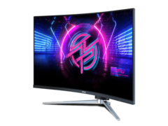 Le moniteur de jeu MSI MPG 325CQRXF est livré avec 2 ports HDMI 2.0, 1 DisplayPort 1.4, 1 port USB Type-C avec 15W Power Delivery, 2 ports USB 2.0 Type-A, une prise casque et une alimentation interne. (Source de l&#039;image : MSI)