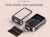 Le nouveau boîtier Satechi M.2 NVMe Mini SSD peut accueillir des disques SSD d'une capacité maximale de 2 To. (Source de l'image : Amazon)