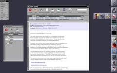 Bureau Window Maker Live 12.8 avec GNU Mail (Image source : SourceForge)