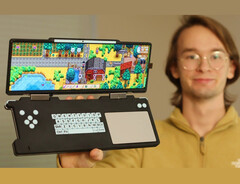 Un YouTuber construit une console de jeu ultra-large à partir d&#039;un vieil ordinateur portable Lenovo Yoga