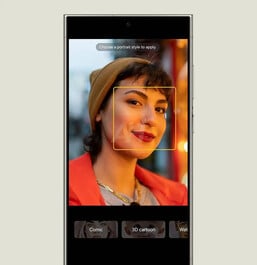 Edition du style portrait sur One UI 7 (Source de l'image : Android Headlines)