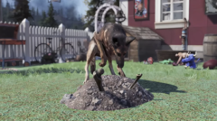 Dans Fallout 76, les animaux domestiques pourront cultiver passivement des ressources pour les joueurs, selon certaines informations. (Source de l&#039;image : Game Rant)