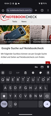 Google Pixel 9 smartphone avis notebookcheck