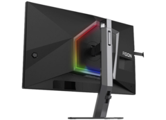 L&#039;AOC Agon Pro AG246FK6 est doté d&#039;un éclairage Light FX RGB à l&#039;arrière (Source de l&#039;image : Display Specifications)