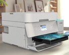 L'imprimante à jet d'encre tout-en-un Epson EcoTank ET-3950 est l'un des deux nouveaux modèles annoncés avec de grands réservoirs d'encre et des cycles d'utilisation élevés pour les gros volumes d'impression à la maison ou au travail. (Source de l'image : Epson)