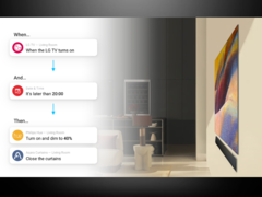 Homey est le premier à profiter de l&#039;ouverture des API ThinQ par LG. (Source de l&#039;image : LG)
