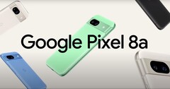 Le Pixel 8a est le dernier né de la série Pixel A et le premier modèle doté d&#039;une capacité de stockage de 256 Go. (Source de l&#039;image : Google)