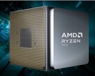 Rendu artistique du processeur de bureau AMD Ryzen Pro. (Source de l'image : AMD)