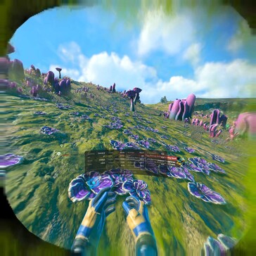 No Man's Sky est une expérience impressionnante (image source : Notebookcheck)