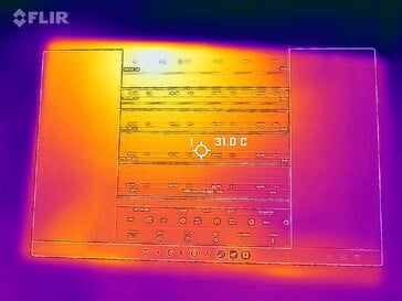 Carte thermique avant