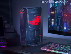 Le nouveau ROG NUC associe les processeurs Intel Arrow Lake-HX et l&#039;architecture Blackwell de Nvidia avec trois ventilateurs. (Source de l&#039;image : Asus)