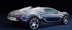 La Veyron Grand Sport L&#039;Or Blanc. (Source : Bugatti)