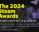 Les résultats des 2024 Steam Awards ont été annoncés (image source : Valve)