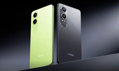 L&#039;Oppo K12x est disponible en option en vert. (Image : Google)