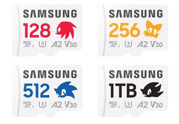 Les cartes microSD Sonic the Hedgehog PRO Plus sont des cartes microSD PRO Plus rebaptisées. (Source de l'image : Samsung)