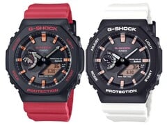 Les montres Casio G-Shock GA-B2100CD sont disponibles en deux couleurs distinctes, inspirées par les créatures en voie de disparition qu&#039;elles représentent. (Source de l&#039;image : G-Central)