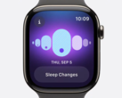 Apple Watch sleep tracking gets more clinical. (Image source: Apple)