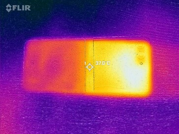 Carte thermique - dos