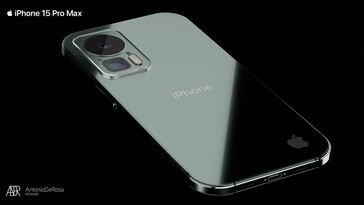 Concept de l'image : iPhone 15 Pro Max (Source de l'image : ADR Studio)