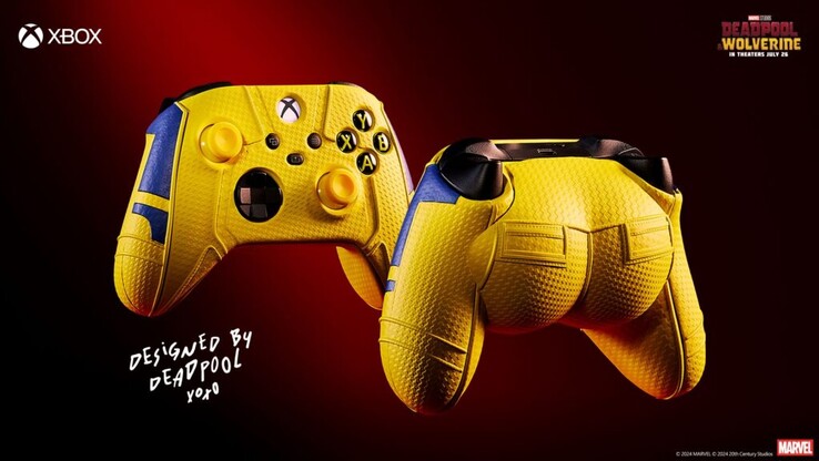 La prochaine manette de Microsoft sur le thème de Wolverine (source d'image : Microsoft)