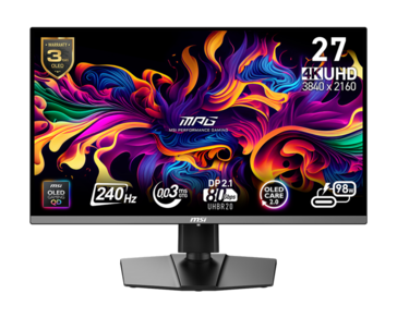 Le MSI MPG 272URX avec une résolution 4K...