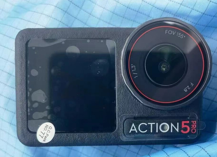 Un aperçu présumé de l'Osmo Action 5 Pro. (Source de l'image : @OsitaLV)