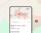 Un incendie dans la région de Paphos, à Chypre, a été provoqué par la réfraction de la lumière à travers du verre brisé, selon Google. (Source de l'image : blog de Google)