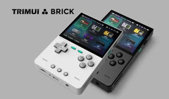 TrimUI propose sa dernière console de jeu en noir et blanc. (Source : TrimUI)