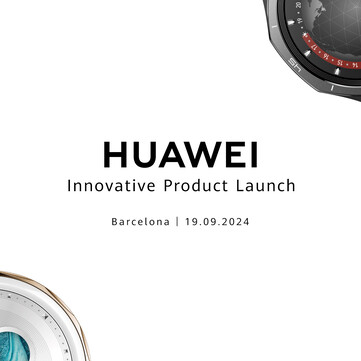 Une image qui semble montrer la Huawei Watch GT 5 (Source : Huawei via X)