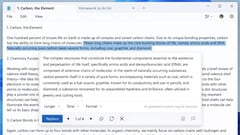 Dialogue de réécriture de contenu par l&#039;IA générative dans le Bloc-notes (Source de l&#039;image : Windows Insider Blog)