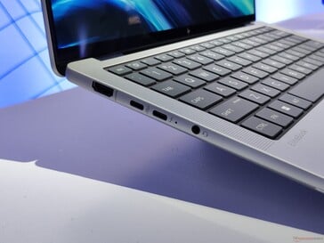 HP EliteBook X G1a : Ports à gauche (source de l'image : Benjamin Herzig)