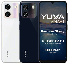 Le Lava Yuva Smart est doté d&#039;un écran LCD HD+ de 6,75 pouces (Image source : Lava)