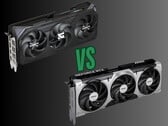 Ventes RX 9070 XT vs RTX 5070 Ti (Image source : Gigabyte, MSI)